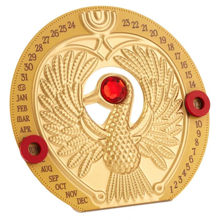 Hallmark Indiana Jones™ Headpiece Of The Staff Of Ra Perpetual Calendar 3 Hallmark Indiana Jones™ Headpiece Of The Staff Of Ra Perpetual Calendar