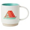 Hallmark Initial Monogram 16 Oz. Mug, A 2 Hallmark Initial Monogram 16 Oz. Mug, A -Hallmark Sales Store Initial Monogram Mug 1MUG3500 01