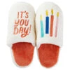 Hallmark It's You Day Birthday Slippers With Sound, Small/Medium 1 Hallmark It's You Day Birthday Slippers With Sound, Small/Medium -Hallmark Sales Store Its You Day Birthday Slippers With Sound 1SLP1010 01