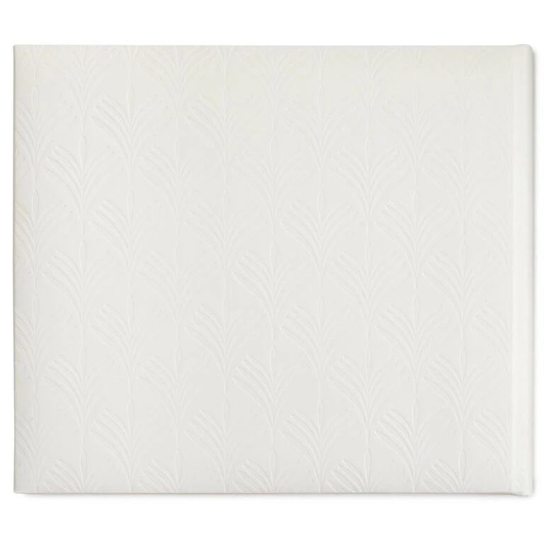 Hallmark Ivory Botanical Pattern Guest Book 6 Hallmark Ivory Botanical Pattern Guest Book - Image 4