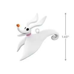 Hallmark Disney Tim Burton's The Nightmare Before Christmas Citizens Of Halloween Town Ornaments, Set Of 5 -Hallmark Sales Store Jack Zero Wolfman Behemoth Clown Keepsake Ornaments 7499QFO5307 06