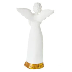 Hallmark Heart Of The Family Angel Figurine For Grandma, 8.5" 5 Hallmark Heart Of The Family Angel Figurine For Grandma, 8.5" -Hallmark Sales Store Joanne Eschrich Ceramic Angel Figurine for Grandma 1JOA2227 02