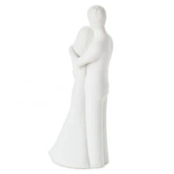 Hallmark Love Is An Adventure Embracing Couple Figurine, 8.75" 5 Hallmark Love Is An Adventure Embracing Couple Figurine, 8.75" -Hallmark Sales Store Joanne Eschrich Ceramic Loving Couple Figurine 1JOA2109 02