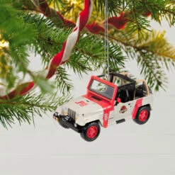 Hallmark The Car's The Star Jurassic Park 1992 Jeep Wrangler Metal Ornament 9 Hallmark The Car's The Star Jurassic Park 1992 Jeep Wrangler Metal Ornament -Hallmark Sales Store Jurassic Park Jeep Keepsake Ornament 2199QXR8149 02
