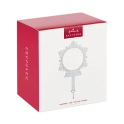 Hallmark Snowflake Ornament And Stocking Hanger -Hallmark Sales Store Keepsake Snowflake Ornament and Stocking Hanger 1999QSB6303 04