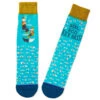 Hallmark Kick Bass Fishing Funny Crew Socks 2 Hallmark Kick Bass Fishing Funny Crew Socks -Hallmark Sales Store Kick Bass Fishing Punny Novelty Crew Socks 1SOX2085 01