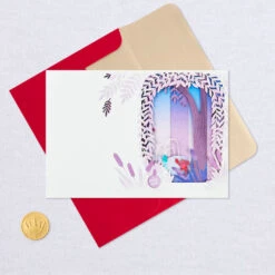 Hallmark Disney The Little Mermaid 3D Pop-Up Musical Valentine's Day Card With Light 14 Hallmark Disney The Little Mermaid 3D Pop-Up Musical Valentine's Day Card With Light -Hallmark Sales Store Kiss the Girl PopUp Music Light Valentines Day Card 1099VAY9992 05