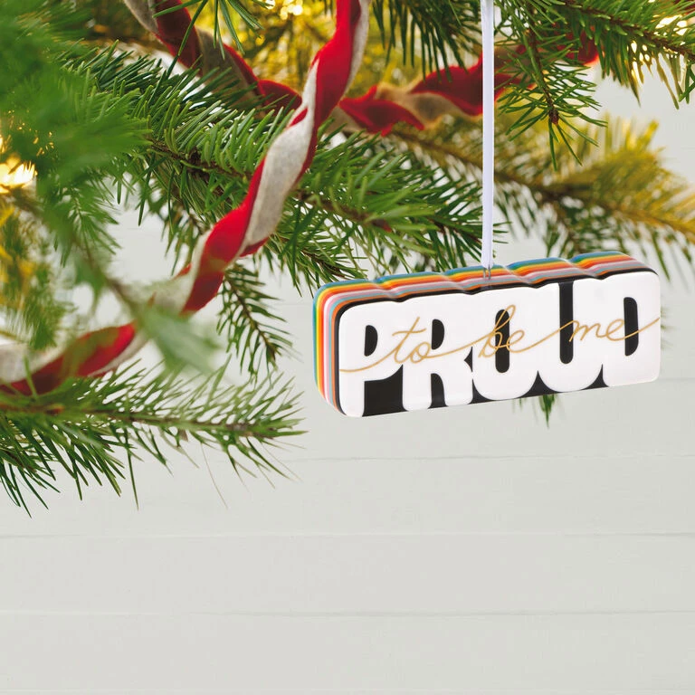 Hallmark Proud To Be Me Porcelain Ornament 4 Hallmark Proud To Be Me Porcelain Ornament - Image 2