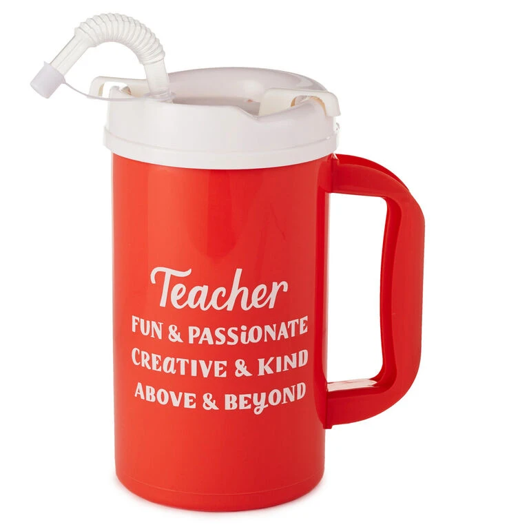 Hallmark Teacher Above & Beyond Water Jug, 32 Oz. 3 Hallmark Teacher Above & Beyond Water Jug, 32 Oz.