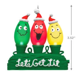 Hallmark Let's Get Lit Ornament With Light 10 Hallmark Let's Get Lit Ornament With Light -Hallmark Sales Store Lets Get Lit String Lights Keepsake Ornament 2199QGO2837 03