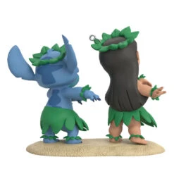 Hallmark Disney Lilo & Stitch Ohana Means Family Ornament 13 Hallmark Disney Lilo & Stitch Ohana Means Family Ornament -Hallmark Sales Store Lilo Stitch in Hula Skirts Keepsake Ornament 2199QXD6597 06
