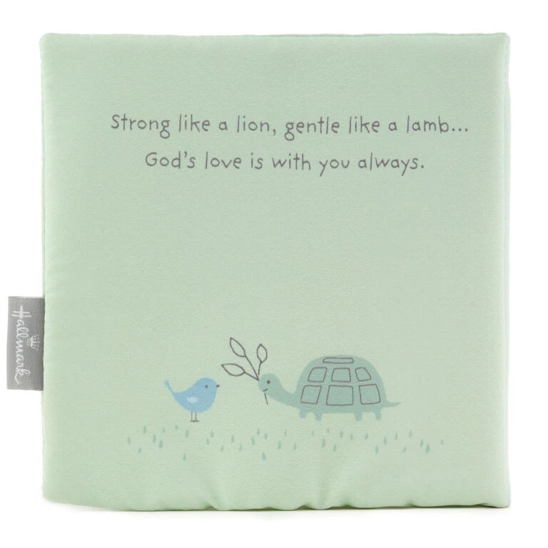 Hallmark The Lion And The Lamb: A Touch & Feel Book About God's Love Cloth Book 4 Hallmark The Lion And The Lamb: A Touch & Feel Book About God's Love Cloth Book - Image 2