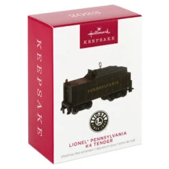 Hallmark Lionel® Pennsylvania K4 Tender Metal Ornament 11 Hallmark Lionel® Pennsylvania K4 Tender Metal Ornament -Hallmark Sales Store Lionel Trains Black Engine Keepsake Ornament 2199QXI6377 04