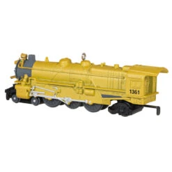 Hallmark Lionel® Trains Yellow 1361 Pennsylvania K4 Steam Locomotive Metal Ornament -Hallmark Sales Store Lionel Trains Engine Keepsake Ornament 2199QXE3267 06