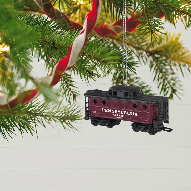 Hallmark Lionel® Pennsylvania K4 Caboose Metal Ornament 4 Hallmark Lionel® Pennsylvania K4 Caboose Metal Ornament - Image 2