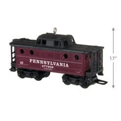 Hallmark Lionel® Pennsylvania K4 Caboose Metal Ornament 10 Hallmark Lionel® Pennsylvania K4 Caboose Metal Ornament -Hallmark Sales Store Lionel Trains Red and Black Caboose Keepsake Ornament 2199QXI6379 03