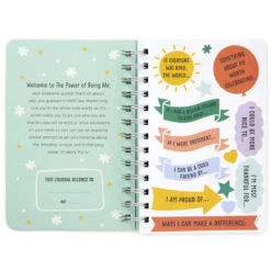 Hallmark Little World Changers™ The Power Of Being Me Prompted Journal With Stickers -Hallmark Sales Store Little World Changers Being Me Sticker Prompt Journal 3HWJ2114 02
