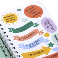 Hallmark Little World Changers™ The Power Of Being Me Prompted Journal With Stickers -Hallmark Sales Store Little World Changers Being Me Sticker Prompt Journal 3HWJ2114 07