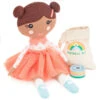 Hallmark Little World Changers™ And Kind Culture Co. The Doll Kind Dark Skin Girl, 12" 2 Hallmark Little World Changers™ And Kind Culture Co. The Doll Kind Dark Skin Girl, 12" -Hallmark Sales Store Little World Changers Dark Skin Girl Doll With Tokens 1KID2086 01