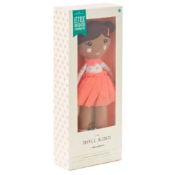 Hallmark Little World Changers™ And Kind Culture Co. The Doll Kind Dark Skin Girl, 12" 15 Hallmark Little World Changers™ And Kind Culture Co. The Doll Kind Dark Skin Girl, 12" -Hallmark Sales Store Little World Changers Dark Skin Girl Doll With Tokens 1KID2086 06