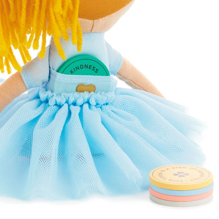 Hallmark Little World Changers™ And Kind Culture Co. The Doll Kind Light Skin Girl, 12" 5 Hallmark Little World Changers™ And Kind Culture Co. The Doll Kind Light Skin Girl, 12" - Image 3