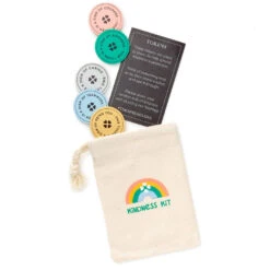 Hallmark Little World Changers™ And Kind Culture Co. The Doll Kind Light Skin Girl, 12" 13 Hallmark Little World Changers™ And Kind Culture Co. The Doll Kind Light Skin Girl, 12" -Hallmark Sales Store Little World Changers Light Skin Girl Doll With Tokens 1KID2085 04