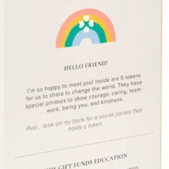 Hallmark Little World Changers™ And Kind Culture Co. The Doll Kind Light Skin Girl, 12" 17 Hallmark Little World Changers™ And Kind Culture Co. The Doll Kind Light Skin Girl, 12" -Hallmark Sales Store Little World Changers Light Skin Girl Doll With Tokens 1KID2085 08