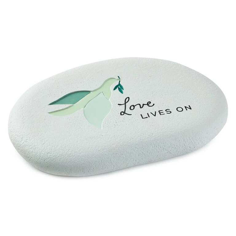 Hallmark Love Lives On Memorial Garden Stone 3 Hallmark Love Lives On Memorial Garden Stone
