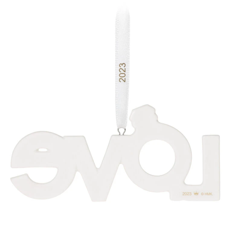 Hallmark We're Engaged! 2023 Porcelain Ornament 8 Hallmark We're Engaged! 2023 Porcelain Ornament - Image 6
