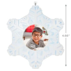 Hallmark Magic Sparkling Snowflake Photo Personalized Ornament With Light -Hallmark Sales Store Magic Sparkling Snowflake Photo Keepsake Personalized Ornament With Light 2999QHE2010B3 03