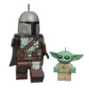 Hallmark The Mandalorian™ And Grogu™ LEGO® Star Wars™ Minifigure Ornaments, Set Of 2 1 Hallmark The Mandalorian™ And Grogu™ LEGO® Star Wars™ Minifigure Ornaments, Set Of 2 -Hallmark Sales Store Mandalorian Grogu LEGO Minifig Keepsake Ornaments 2499QXI7079 01