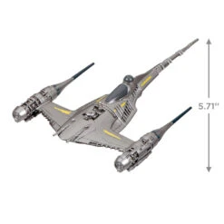 Hallmark Star Wars: The Mandalorian™ The Mandalorian's N-1 Starfighter™ Ornament -Hallmark Sales Store Mandalorian Starfighter Keepsake Ornament 2999QXI7119 03