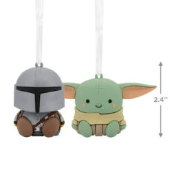 Better Together Star Wars: The Mandalorian™ And Grogu™ Magnetic Hallmark Ornaments, Set Of 2 9 Better Together Star Wars: The Mandalorian™ And Grogu™ Magnetic Hallmark Ornaments, Set Of 2 -Hallmark Sales Store Mandalorian and Grogu Christmas Ornaments 3HCM2401 03