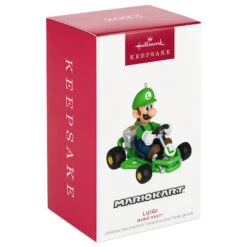 Hallmark Nintendo Mario Kart™ Luigi Ornament 11 Hallmark Nintendo Mario Kart™ Luigi Ornament -Hallmark Sales Store Mario Kart Luigi Keepsake Ornament 1899QXI6337 04 1