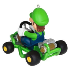 Hallmark Nintendo Mario Kart™ Luigi Ornament 13 Hallmark Nintendo Mario Kart™ Luigi Ornament -Hallmark Sales Store Mario Kart Luigi Keepsake Ornament 1899QXI6337 06