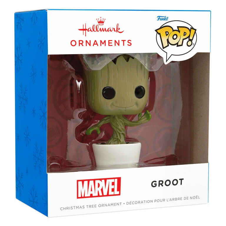 Marvel Guardians Of The Galaxy Groot Funko POP!® Hallmark Ornament 6 Marvel Guardians Of The Galaxy Groot Funko POP!® Hallmark Ornament - Image 4