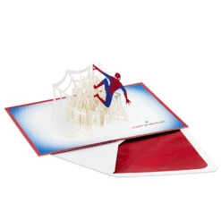Hallmark Marvel Spider-Man You Deserve An Amazing Day 3D Pop-Up Card -Hallmark Sales Store Marvel SpiderMan Amazing 3D PopUp Card 1499LAD2901 02