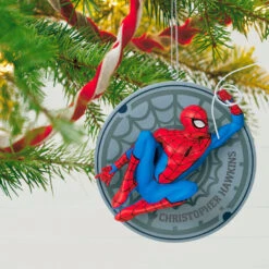 Hallmark Marvel The Amazing Spider-Man Personalized Ornament 7 Hallmark Marvel The Amazing Spider-Man Personalized Ornament -Hallmark Sales Store Marvel The Amazing SpiderMan Personalized Keepsake Ornament 2499QHE2115B1 02