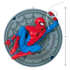 Hallmark Marvel The Amazing Spider-Man Personalized Ornament 8 Hallmark Marvel The Amazing Spider-Man Personalized Ornament -Hallmark Sales Store Marvel The Amazing SpiderMan Personalized Keepsake Ornament 2499QHE2115B1 03