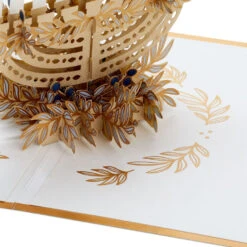 Hallmark Season Full Of Light 3D Pop-Up Hanukkah Card 14 Hallmark Season Full Of Light 3D Pop-Up Hanukkah Card -Hallmark Sales Store Menorah 3D PopUp Hanukkah Card 5XXH1003 04