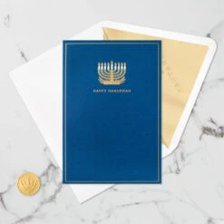 Hallmark Season Full Of Light 3D Pop-Up Hanukkah Card 15 Hallmark Season Full Of Light 3D Pop-Up Hanukkah Card -Hallmark Sales Store Menorah 3D PopUp Hanukkah Card 5XXH1003 05