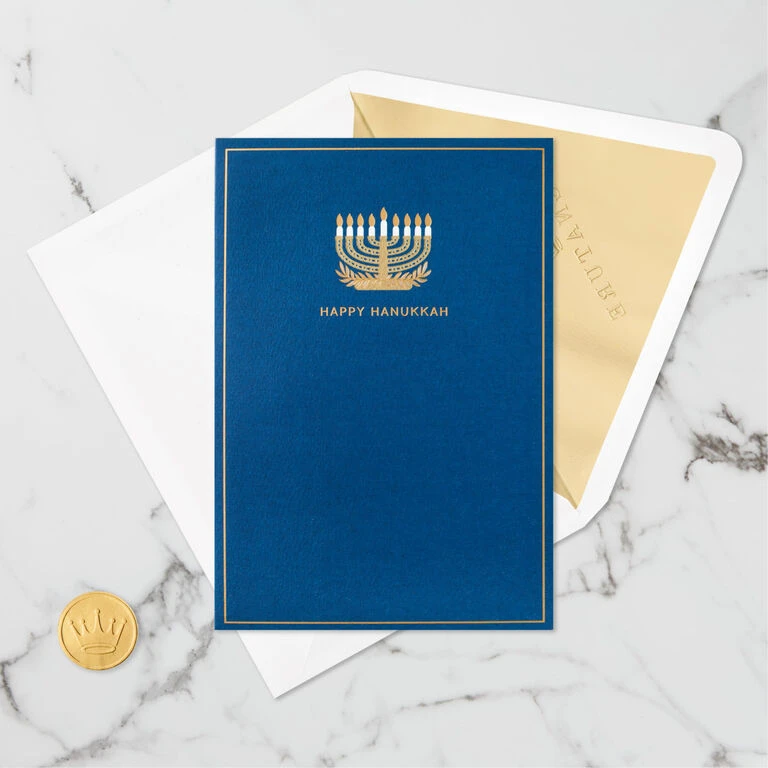 Hallmark Season Full Of Light 3D Pop-Up Hanukkah Card 7 Hallmark Season Full Of Light 3D Pop-Up Hanukkah Card - Image 5