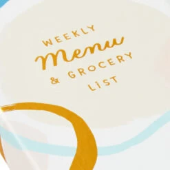 Hallmark Weekly Menu And Grocery List Memo Pad Set In Folio -Hallmark Sales Store Menu and Shopping List Memo Pad Set in Folio 1HWJ3804 04