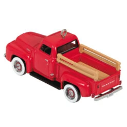 Hallmark Mini Lil' American Trucks 1954 Mercury M-100 2023 Metal Ornament, 0.75" 14 Hallmark Mini Lil' American Trucks 1954 Mercury M-100 2023 Metal Ornament, 0.75" -Hallmark Sales Store Mercury M100 Truck Keepsake Ornament 1299QXM9159 06