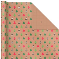 Hallmark Merry Kraft Prints 3-Pack Christmas Wrapping Paper, 90 Sq. Ft. 15 Hallmark Merry Kraft Prints 3-Pack Christmas Wrapping Paper, 90 Sq. Ft. -Hallmark Sales Store Merry Kraft Prints 3Pack Christmas Wrapping Paper 5JXW1050 06