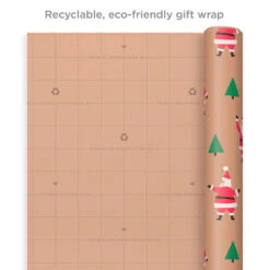 Hallmark Merry Kraft Prints 3-Pack Christmas Wrapping Paper, 90 Sq. Ft. 17 Hallmark Merry Kraft Prints 3-Pack Christmas Wrapping Paper, 90 Sq. Ft. -Hallmark Sales Store Merry Kraft Prints 3Pack Christmas Wrapping Paper 5JXW1050 08