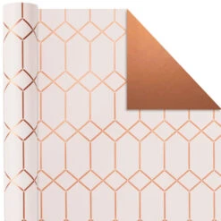 Hallmark Metallic Shimmer 3-Pack Reversible Wrapping Paper, 120 Sq. Ft. Total -Hallmark Sales Store Metallic Shimmer 3Pack Reversible Wrapping Paper 5EWR2435 05