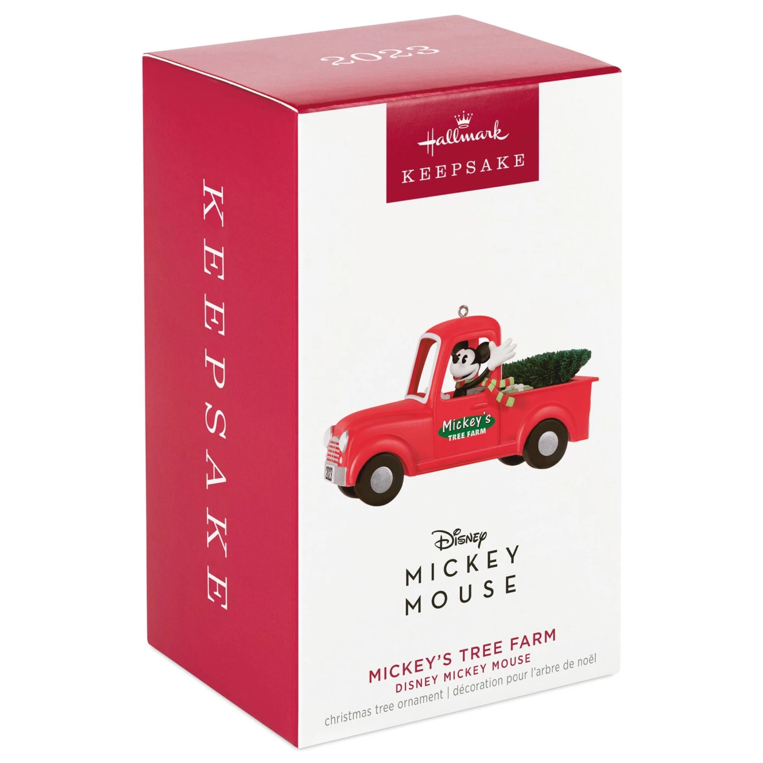 Hallmark Disney Mickey Mouse Mickey's Tree Farm 2023 Ornament 3 Hallmark Disney Mickey Mouse Mickey's Tree Farm 2023 Ornament