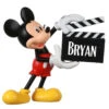 Hallmark Disney Mickey Mouse With Clapperboard Personalized Ornament 2 Hallmark Disney Mickey Mouse With Clapperboard Personalized Ornament -Hallmark Sales Store Mickey Mouse Clapperboard Personalized Ornament 2499QHE1960B1 01