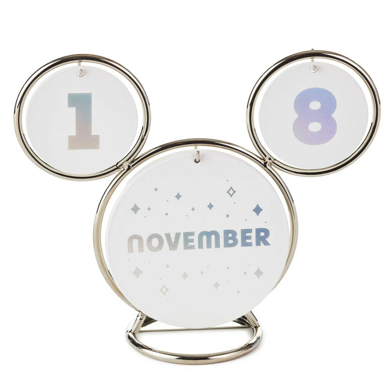Hallmark Disney 100 Years Of Wonder Mickey Ears Perpetual Calendar 3 Hallmark Disney 100 Years Of Wonder Mickey Ears Perpetual Calendar